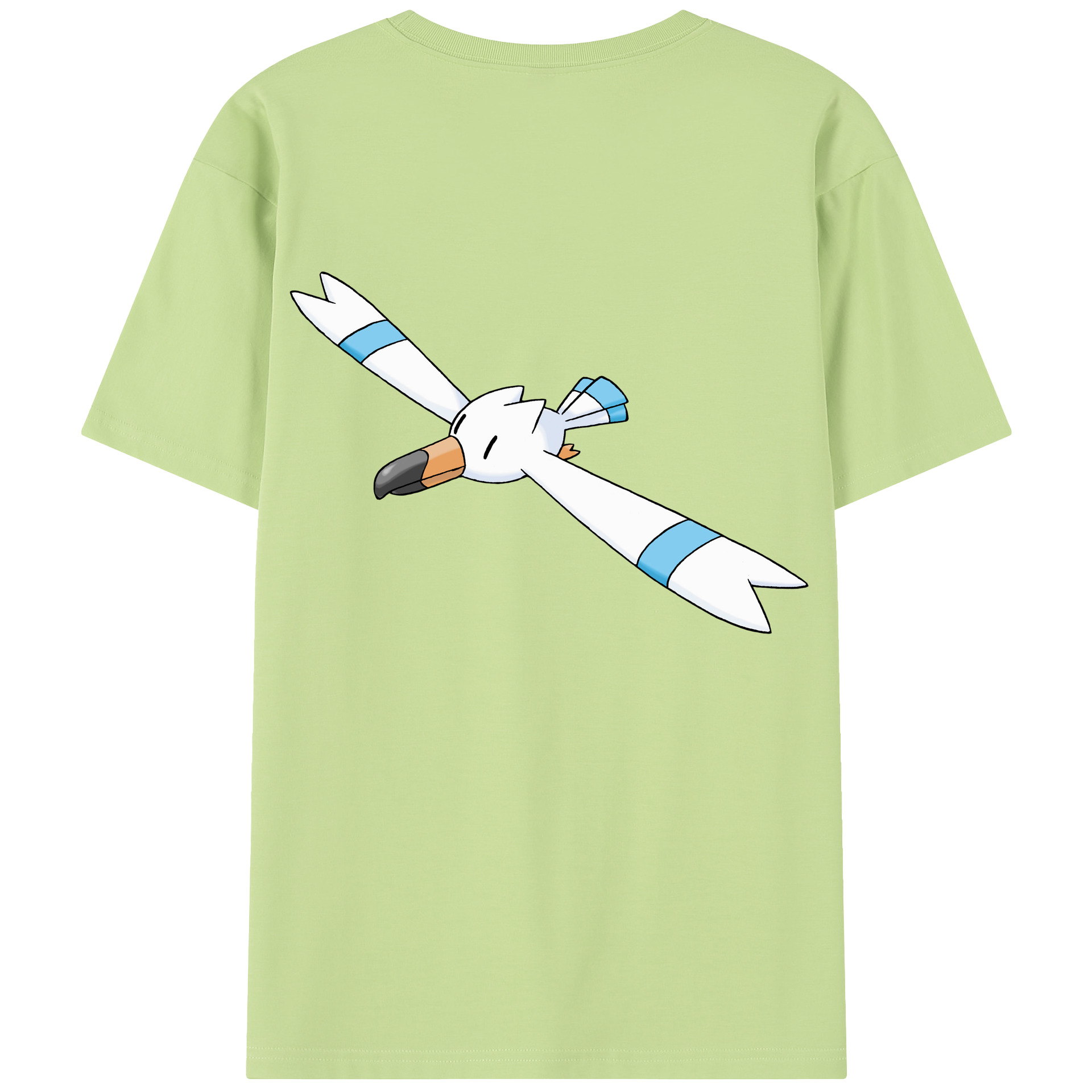 （画像用） ポケットモンスター Pokémon 綿100％半袖Tシャツ（背面プリント）
